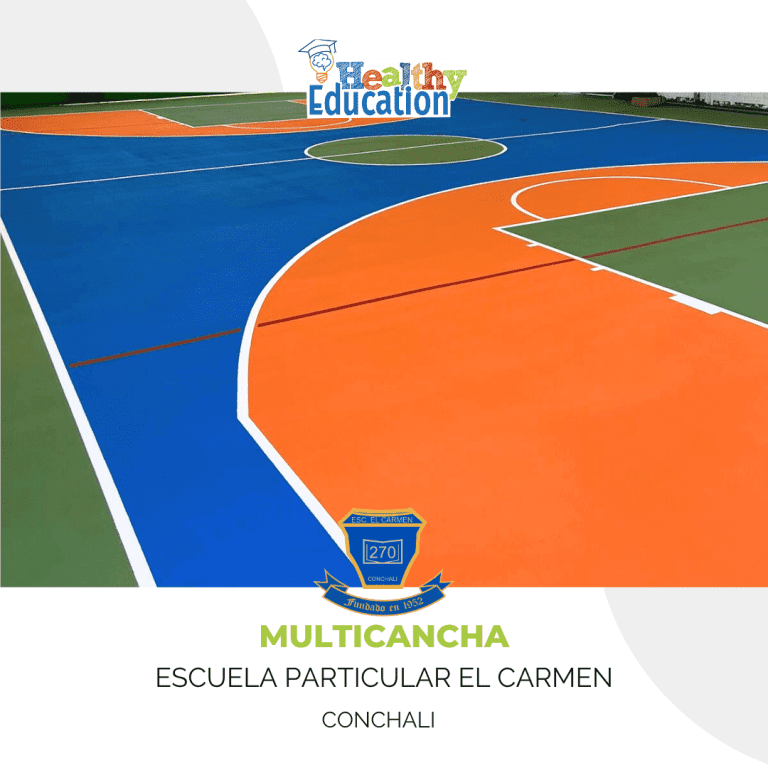 ESCUELA PARTICULAR EL CARMEN - MULTICANCHA DEPORTIVA - HEALTHY EDUCATION